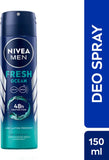 NIVEA Fresh Ocean Deodorant Spray For Men 150ml