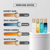 Bellavita Luxury Unisex Perfume Gift Set - 4 x 20ml