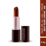 Colorbar Take Me As I Am Vegan ( Creme Lipstick ) 4.2g
