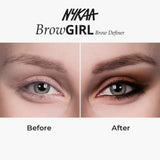 NYKAA BrowGirl Brow Definer 01 Bewitched chestnut 0.35g