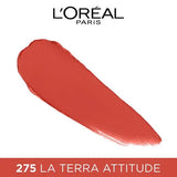 Loreal Paris Color Riche Intense Volume Matte Lipstick - With Hyaluronic Acid, 1.8 g 275 La Terra Attitude