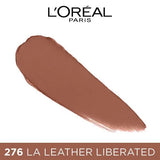 Loreal Paris Color Riche Intense Volume Matte Lipstick - With Hyaluronic Acid, 1.8 g 276 La Leather Liberated
