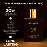 Bellavita CEO Woman Perfume - 100ml
