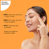 PILGRIM 4% Vitamin C Brightening Under Eye Cream 15ml