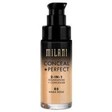 Milani Conceal+Perfect 2 In 1 Foundation+Concealer 30ml