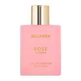 Bella Vita Luxury Rose Woman Eau De Parfum Perfume for Women with Black Currant, Vanilla, Jasmine|Floral & Sweet EDP Long Lasting Fragrance Scent 100 ML