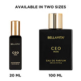 Bellavita Luxury Perfume Gift Set For Men - 4 x 20ml
