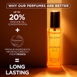 Bellavita HONEY Oud Unisex Perfume - 20ml