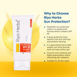 Riyo Herbs Sun Protection Spf-50 Cream 50g