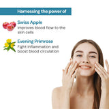 Raaga Professional Stem Cells Infused Anti Aging Facial Kit | Evening Primrose, Swiss Apple Stem Cells | Fights Acne | 6 Step Facial Kit for All Skin Types (61 gm)