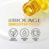 Biolage Smoothproof Shampoo, 1000ml | For Frizzy Hair | Cleanses, Smooths & Controls Frizz | With Camellia Flower | Natural & Vegan