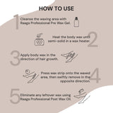 Raaga Professional Liposoluble Body Wax | White Chocolate (Contains Imported Ingredient) | Dermatologically Tested, Colophony Free | For Dry Skin (800 ml)