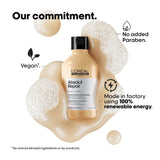 L'Oréal Professionnel Absolut Repair Shampoo With Protein And Gold Quinoa For Dry And Damaged Hair, Serie Expert