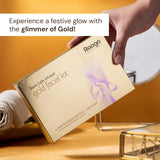 Raaga Professional Stem Cells Infused Gold Facial Kit | Gold Colloid, Red Flesh Grape Stem Cells | Combats Pigmentation | 6 Step Facial Kit for All Skin Types (61 gm)