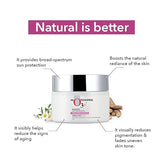 O3+ Radiant Day Cream SPF 30 | For Glowing, Even Skin Tone | Moisturises & Protects All Skin Types 50g
