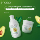 Godrej Professional Probio Avocado Nourish Hair Mask (200G) | For Fragile Hair | No Sulphate | With Avocado & Almond Oil