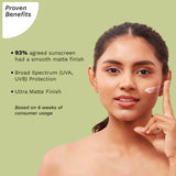 PILGRIM Squalane Ultra Matte Sunscreen SPF 50 PA+++