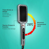 Ikonic Me Super Styler Triple Bristle Brush ( Sliver )
