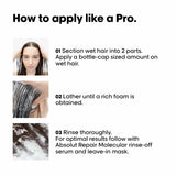 Loreal Paris Proffessional Absolut Repair Molecular Sulfate-free deep repairing shampoo for damaged hair