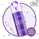 Godrej aer Spray Violet Valley Bloom 220 ml