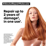 L'Oréal Professionnel Absolut Repair Molecular Deep Repairing Leave-in Mask for Damaged Hair - 100 ml