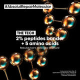 L'oreal Professionnel Paris Absolut Repair Molecular Deep Repairing Hair Rinse-off Serum For Damaged Hair - 250 Ml