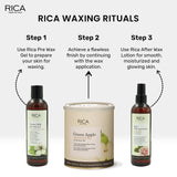 Rica Green Apple wax for sensitive skin, 800 ML