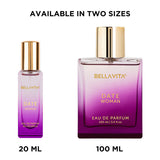 Bellavita Luxury Perfume Gift Set For Women - 4 x 20ml