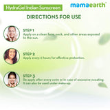 Mamaearth Hydragel Indian Sunscreen SPF 50 With Aloe Vera 50g
