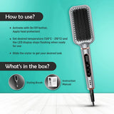 Ikonic Me Super Styler Triple Bristle Brush ( Sliver )