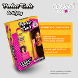 BOUNZ KIT PERFECT CURLS FORTIFYING 2 PIECES SHAMPOO & CONDITIONER
