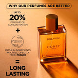 Bellavita HONEY Oud Unisex Perfume - 100ml
