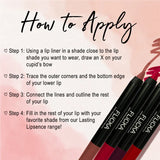 Flicka Lasting Lipsence Crayon Lipstick