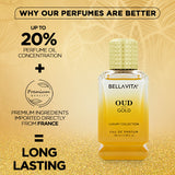 Bellavita OUD Gold Unisex Perfume - 100ml