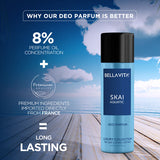 Bellavita SKAI Aquatic Unisex Deodorant - 150ml