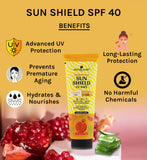 Essential Sun Shield UV Safe SPF 40 | 3-IN-1 Sunscreen