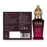 Bellavita TAAJ Gold OUD Attar - 12ml