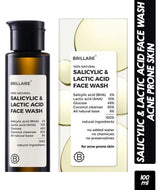 Brillare 2% Salicylic And 10% Lactic Acid Salicylic & Lactic Acid Face Wash (100ml)