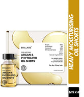 Brillare Argan & Phytolipid Oil Shots For Dry, Frizzy Hair (48ml)