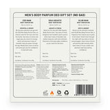 Bellavita Deodorant Gift Set For Men (Pack Of 3) - 150ml Each