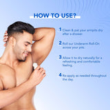 Bellavita Underarm Roll On For Men - 50ml