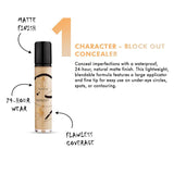 Character - Block 24H Out Concealer 15g