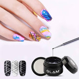 GLAM Spider Gel Black 8gms