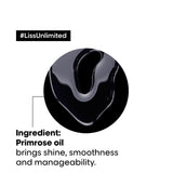 L'Oreal Liss Unlimited Shampoo 300ml, Hair Mask 250g & Hair Serum 125ml, Serie Expert, For Intense Smoothing and Frizz-Free Hair