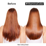 L'Oreal Vitamino Color Shampoo 300ml & Hair Mask 250g Combo for Colour Protected, Radiant hair, Serie Expert