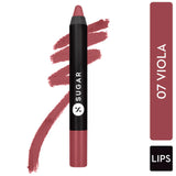 SUGAR Cosmetics - Matte As Hell - Crayon Lipstick 2.5g
