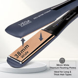 Vega Professional Pro-Shyne Titanium Hair Straightener 14
