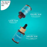 PILGRIM 25% AHA, 2% BHA, 5% PHA Peeling Solution 30ml