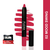 Flicka Lasting Lipsence Crayon Lipstick