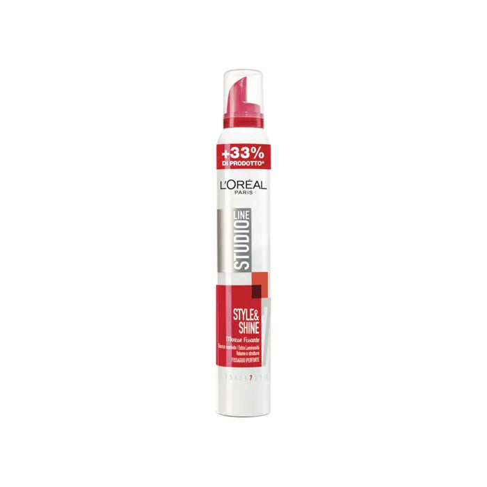 L'Oreal Paris Studio Line Styler & Shine Mousse No-7 200ml